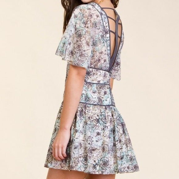 NWT FREE PEOPLE PERFECT DREAM FLORAL DRESS 6 - Picture 3 of 4
